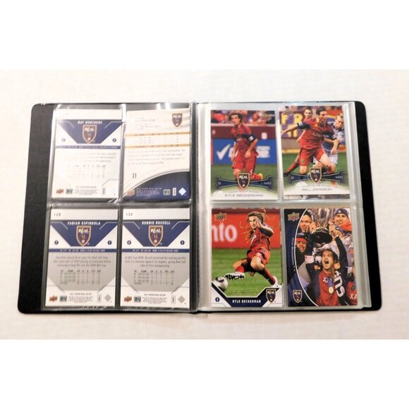 Real Salt Lake MLS Soccer Team Trading Cards Album 13 Cards Upper Deck 8x6.5 - Picture 3 of 7